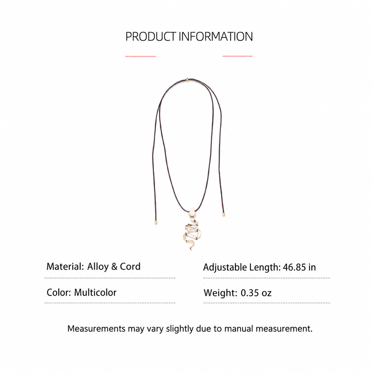 Modern Geometric Snake Earrings and Necklace - Image 7